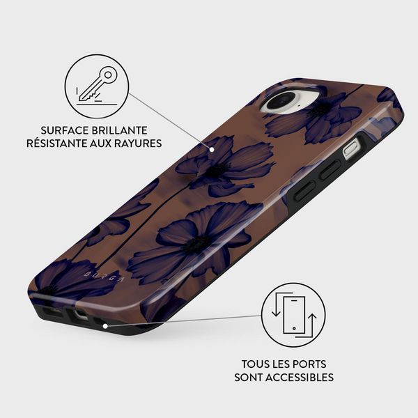 Burga Coque arrière Tough Apple iPhone 17e / 16e - Velvet Night