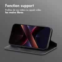 imoshion Étui de téléphone portefeuille Slim Xiaomi Poco X7 - Noir