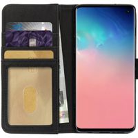 imoshion Étui de télephone portefeuille de luxe Samsung Galaxy S10 - Bleu clair
