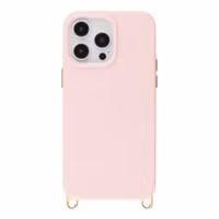Selencia Coque arrière Rivièra avec MagSafe avec crochets amovibles Apple iPhone 14 Pro - Sorbet Pink