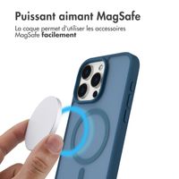 imoshion Coque Color Guard avec MagSafe Apple iPhone 15 Pro Max - Bleu foncé