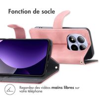 imoshion Etui de télephone portefeuille avec cordon Xiaomi Redmi Note 15 Pro Plus (5G) - Rose