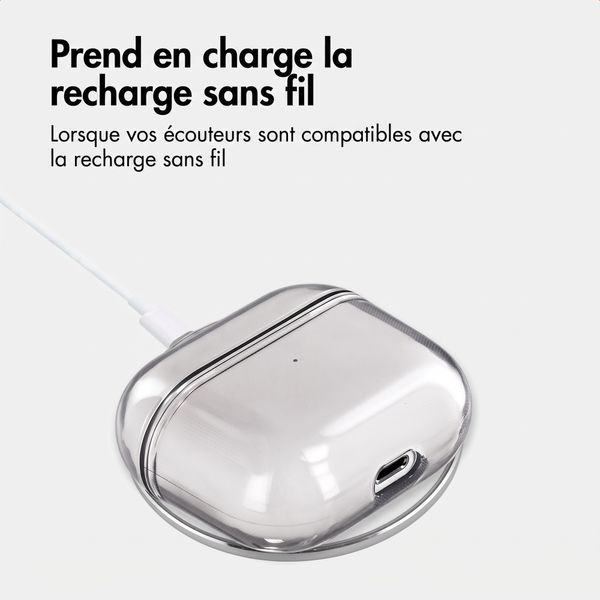 imoshion Coque souple Clear  Apple AirPods 3 - Smokey Black