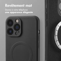 imoshion Coque Couleur avec MagSafe Apple iPhone 13 Pro Max - Noir