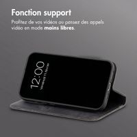 imoshion Étui de téléphone portefeuille Slim Oppo A6 (5G) - Noir