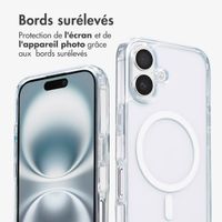imoshion Coque MagSafe avec cordon amovible Apple iPhone 16 - Transparent