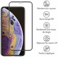 Accezz Protection d'écran en verre trempé Full Cover Apple iPhone 11 Pro Max / Xs Max