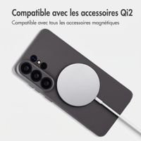 Accezz Coque Grip avec MagSafe Samsung Galaxy S26 Ultra - Gris