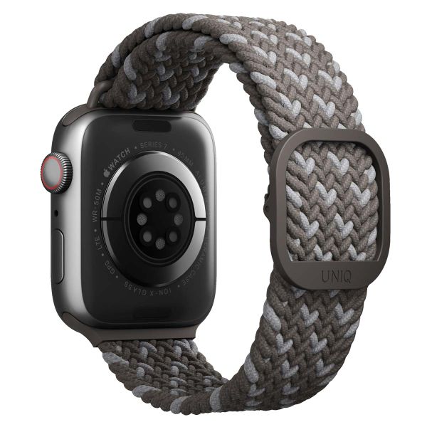Uniq Bracelet tressé Aspen Designer Edition Apple Watch | 44/45/46/49 mm - Pebble Grey