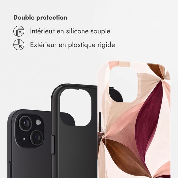 Selencia Coque arrière Vivid Apple iPhone 15 - Silk Spirit