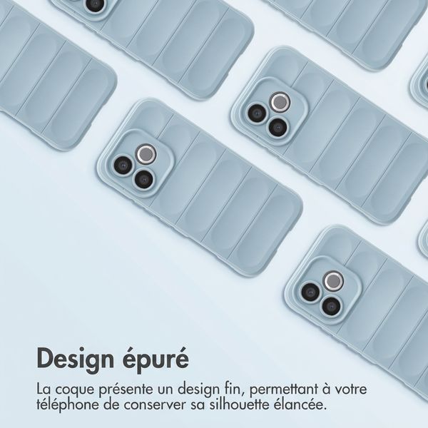 imoshion EasyGrip Backcover Honor 600 Lite - Bleu clair