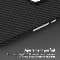 Accezz Coque Kevlar® MagSafe Apple iPhone 15 Pro Max - Noir