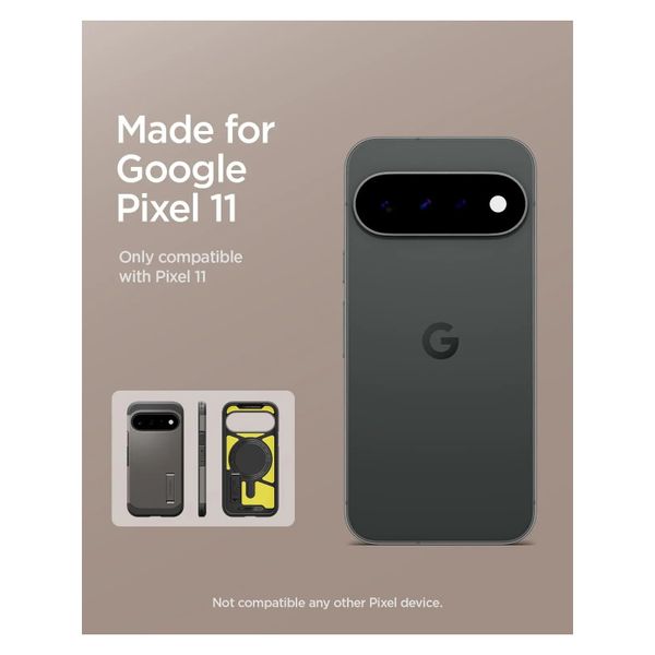 Spigen Coque Tough Armor MagSafe Google Pixel 11 - Gunmetal