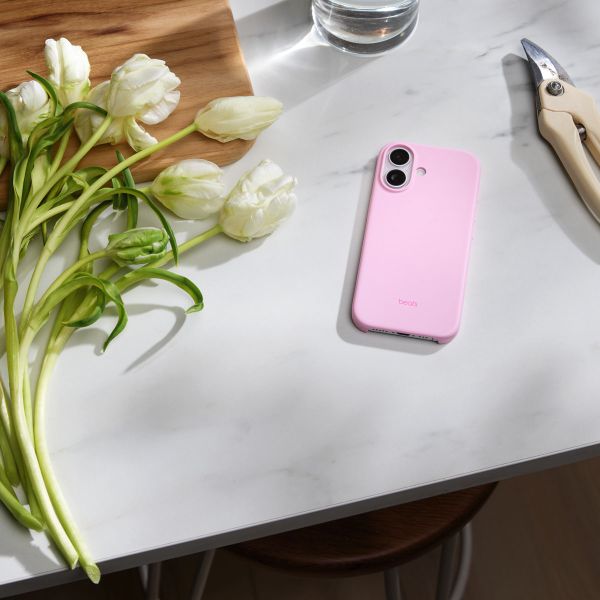Beats Coque avec MagSafe et contrôle de caméra Apple iPhone 17 - Pebble Pink