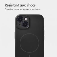 Accezz Coque Grip avec MagSafe Apple iPhone 14 - Noir