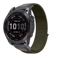 imoshion Bracelet QuickFit® en nylon  - Connexion Garmin 20 mm - Taille L/XL - Vert