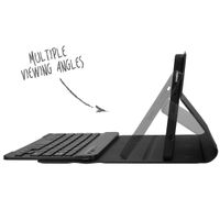 Accezz Étui de tablette Bluetooth Clavier Samsung Galaxy Tab A9 8.7 pouces - QWERTY / NL - Noir
