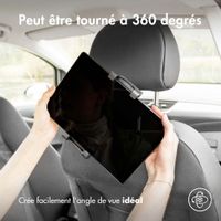 imoshion Appuie-tête Support pour tablette de voiture avec bras réglable - Noir