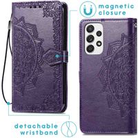 imoshion Etui de télephone Mandala Samsung Galaxy A53 - Violet