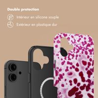 Selencia Coque arrière Vivid avec MagSafe Apple iPhone 16 - Cosmic Orchid