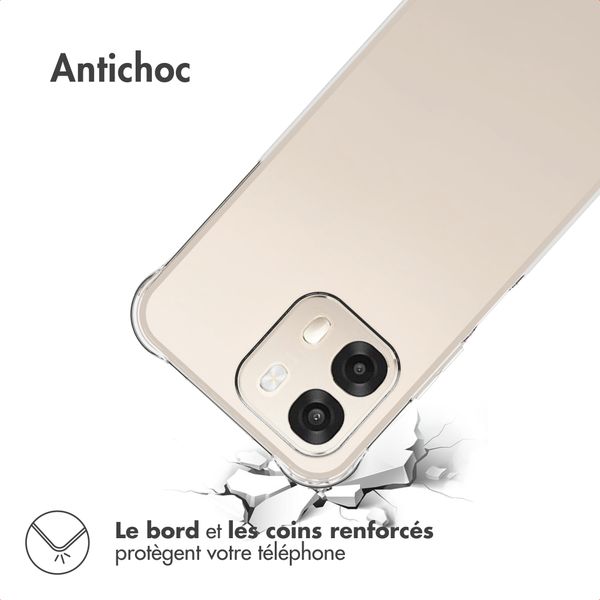 imoshion Shockproof Case Oppo A6 (5G) - Transparent