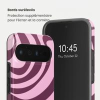 Selencia Coque arrière Vivid avec MagSafe Google Pixel 11 - Wavy Swirl Pink Plum