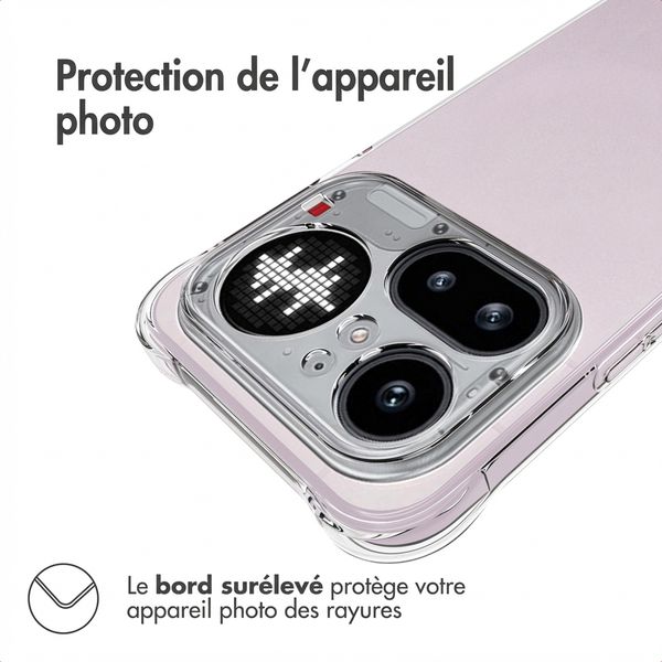 imoshion Shockproof Case Nothing Phone (4a) Pro - Transparent