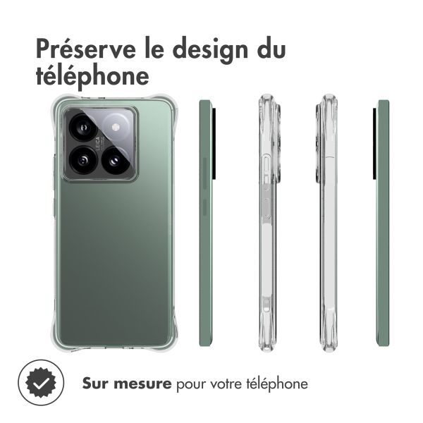 imoshion Shockproof Case Xiaomi 14T Pro - Transparent