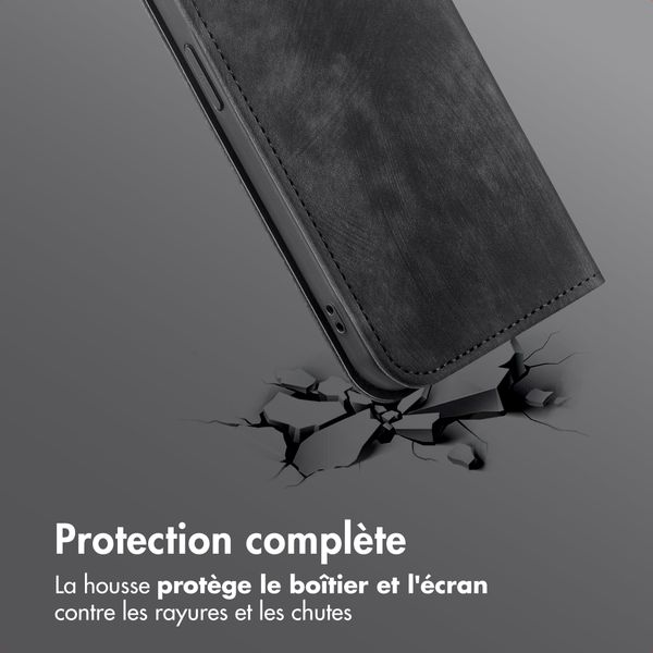 imoshion Étui de téléphone portefeuille Slim OnePlus Nord 5 - Noir