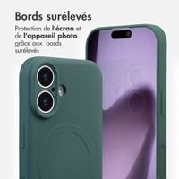 imoshion Coque Couleur avec MagSafe Apple iPhone 17 - Vert foncé