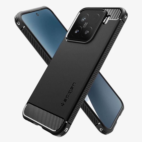 Spigen Coque Rugged Armor Xiaomi 15 - Matte Black