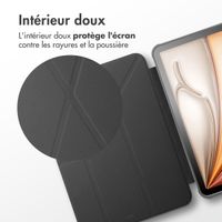 imoshion Coque tablette Origami Apple iPad Air 13 pouces (2026) M4 / (2025) M3 / (2024) M2 - Noir