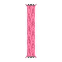 Apple Bracelet Solo tressé Apple Watch | 38/40/41/42 mm - Taille 5 - Flamingo