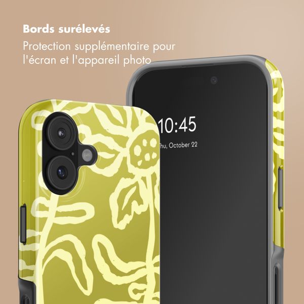 Selencia Coque arrière Vivid avec MagSafe Apple iPhone 17 - Chalky Bloom