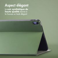 Accezz Coque tablette Classic Apple iPad Air 11 pouces (2026) M4 / (2025) M3 / (2024) M2 / Air 5 (2022) / Air 4 (2020) - Vert