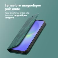 imoshion Étui de téléphone portefeuille Slim Samsung Galaxy A57 (5G) - Vert
