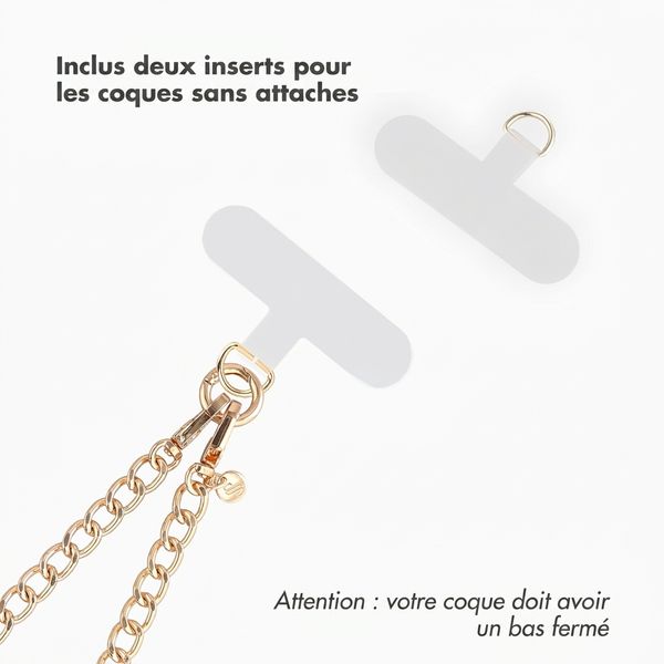 Selencia Bold Chain (cordon long 130 cm) - Gold