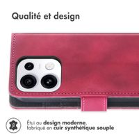 imoshion Etui de télephone portefeuille avec cordon Oppo Reno 16 F - Rouge