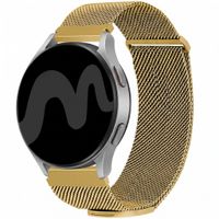imoshion Bracelet magnétique milanais  - Connexion universelle 20 mm - Taille M - Doré