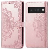 imoshion Etui de télephone Mandala Google Pixel 6 Pro - Rose Doré