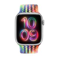 Apple Bracelet Solo tressé Apple Watch | 38/40/41/42 mm - Taille 4 - Pride Edition