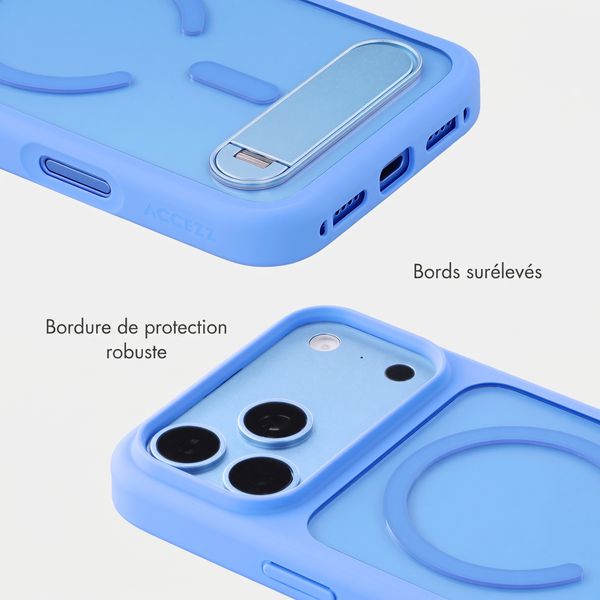 Accezz Coque arrière Hold avec MagSafe Apple iPhone 18 Pro Max / 17 Pro Max - Light Blue