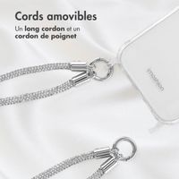 imoshion Set de cordons pour téléphone avec paillettes - Argent