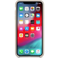 Apple Coque en silicone Apple iPhone Xs Max - Stone