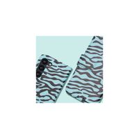 imoshion Étui de télephone portefeuille Design Samsung Galaxy S23 - Black Blue Stripes