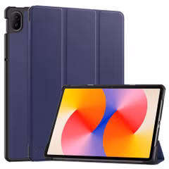 imoshion Coque tablette Trifold Huawei Matepad SE - Bleu foncé