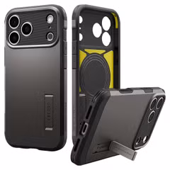 Spigen Coque Tough Armor MagSafe Apple iPhone 18 Pro / 17 Pro - Gunmetal