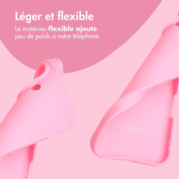 imoshion Coque Couleur Apple iPhone 16 - Bubblegum Pink