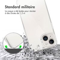 Accezz Coque Xtreme Impact Apple iPhone 15 - Transparent