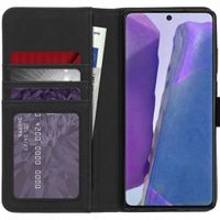 imoshion Étui de télephone portefeuille de luxe Samsung Galaxy Note 20 - Noir